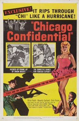 Chicago Confidential Wooden Framed Poster
