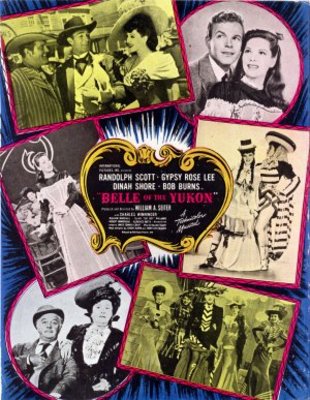 Belle of the Yukon Metal Framed Poster