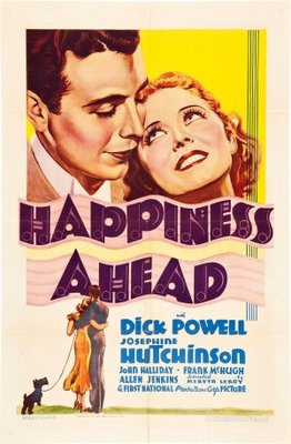 Happiness Ahead Metal Framed Poster
