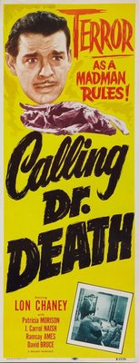 Calling Dr. Death Canvas Poster