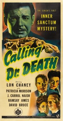 Calling Dr. Death Wooden Framed Poster