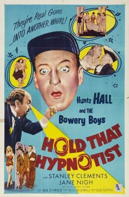 Hold That Hypnotist Poster with Hanger