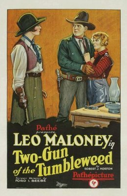 Two-Gun of the Tumbleweed Wooden Framed Poster