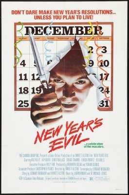 New Year's Evil Wooden Framed Poster