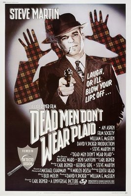 Dead Men Don't Wear Plaid Canvas Poster