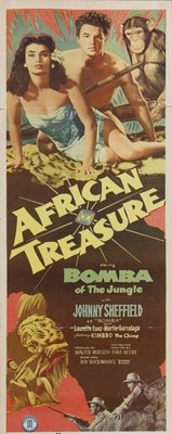 African Treasure Wooden Framed Poster