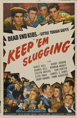 Keep 'Em Slugging Canvas Poster