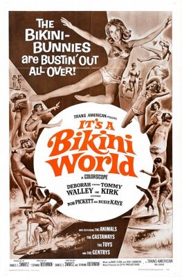 It's a Bikini World Wood Print