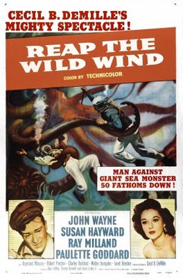 Reap the Wild Wind Wooden Framed Poster