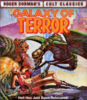 Galaxy of Terror Poster with Hanger