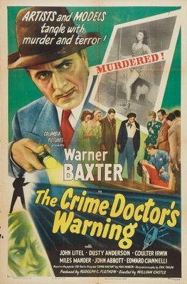 Crime Doctor's Warning Canvas Poster