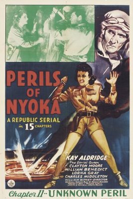 Perils of Nyoka Poster with Hanger
