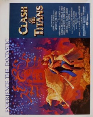 Clash of the Titans Wooden Framed Poster