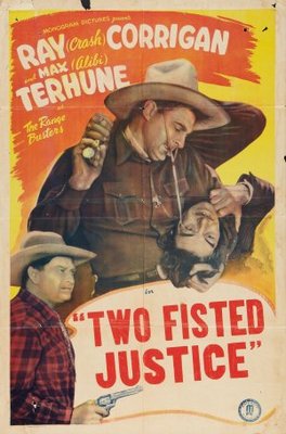 Two Fisted Justice Wood Print