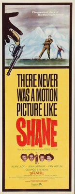 Shane Wooden Framed Poster
