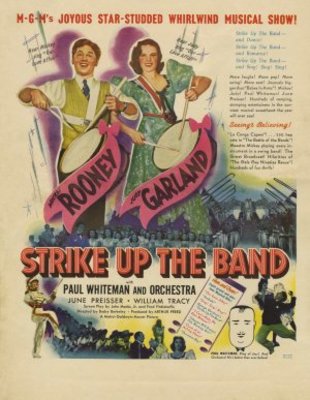 Strike Up the Band Wooden Framed Poster