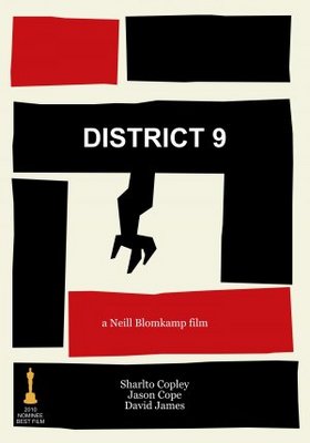 District 9 Wooden Framed Poster