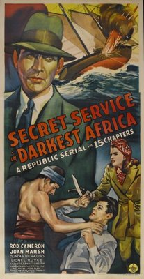 Secret Service in Darkest Africa Canvas Poster