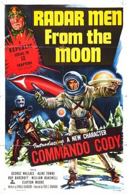 Radar Men from the Moon Wooden Framed Poster