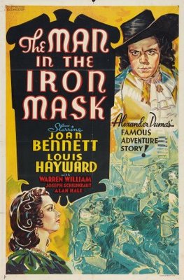 The Man in the Iron Mask Metal Framed Poster
