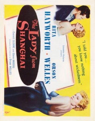 The Lady from Shanghai poster