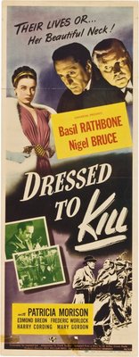 Dressed to Kill Poster with Hanger