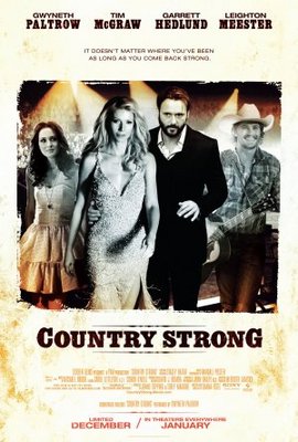Country Strong Wooden Framed Poster