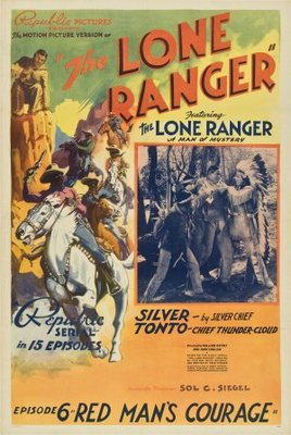 The Lone Ranger Wooden Framed Poster