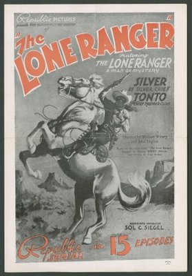 The Lone Ranger Poster with Hanger