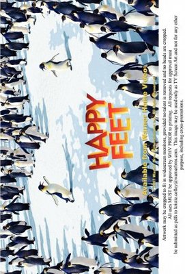Happy Feet Poster with Hanger