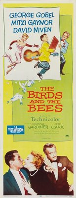 The Birds and the Bees Wooden Framed Poster