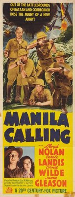 Manila Calling Poster with Hanger