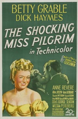 The Shocking Miss Pilgrim pillow