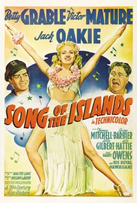 Song of the Islands Wooden Framed Poster