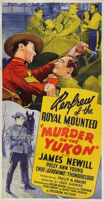 Murder on the Yukon Poster with Hanger