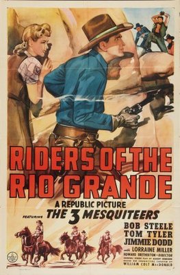 Riders of the Rio Grande Wooden Framed Poster
