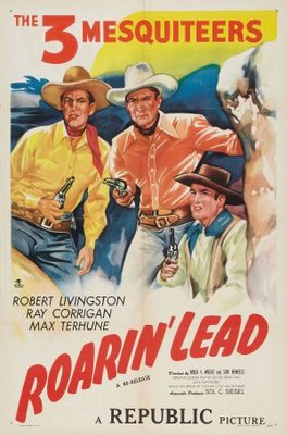 Roarin' Lead Wooden Framed Poster