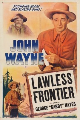 The Lawless Frontier Wooden Framed Poster