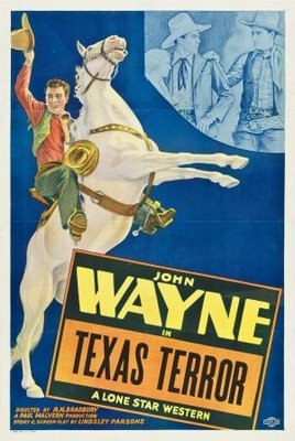 Texas Terror Poster with Hanger