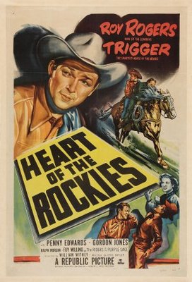 Heart of the Rockies Poster with Hanger