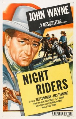 The Night Riders Poster with Hanger