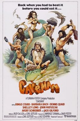 Caveman Metal Framed Poster