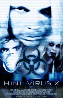 H1N1: Virus X Wooden Framed Poster