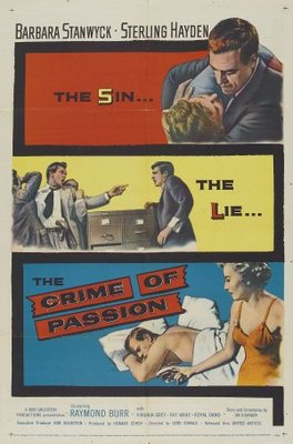 Crime of Passion Canvas Poster