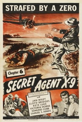 Secret Agent X-9 Poster with Hanger