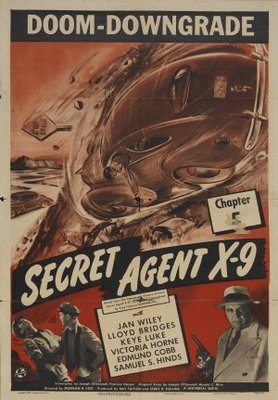 Secret Agent X-9 Canvas Poster