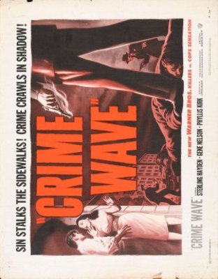 Crime Wave Poster with Hanger