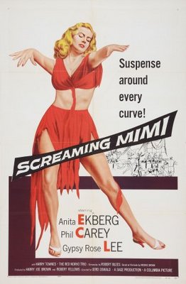 Screaming Mimi Wooden Framed Poster