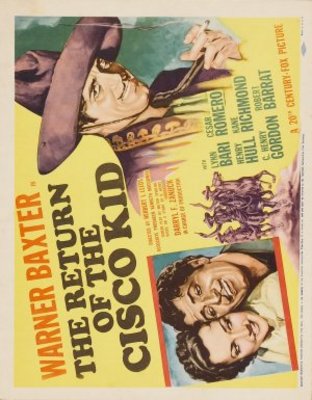 Return of the Cisco Kid Poster with Hanger