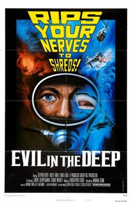 Evil in the Deep Poster with Hanger